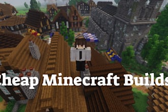 build custom minecraft castles , towns , cathedrals
