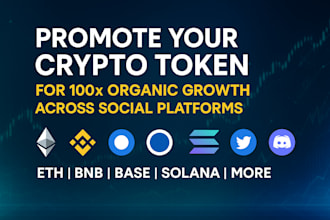 memecoin promotion telegram promotion eth bnb base solana token multiply to 100x