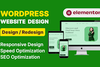 build a stunning and responsive wordpress elementor website