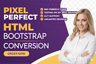 convert figma to html psd xd to html responsive bootstrap 5 tailwind css