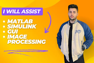 do matlab programming, matlab, matlab simulink, gui projects and tasks for you