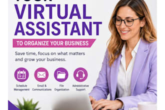 virtual assistant to organize your business and optimize your time