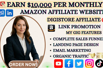 clickbank affiliate marketing sales funnel website amazon link promotion