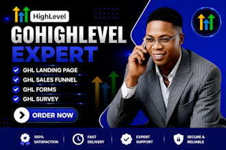 gohighlevel landing page gohighlevel sales funnel go high level forms ghl survey