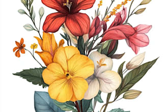 design unique botanical plant illustration