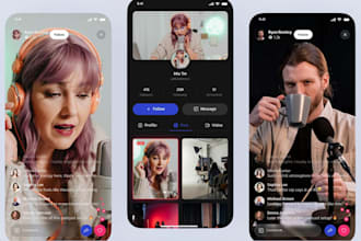 create sports live streaming, music, games streaming app, ai video streaming app
