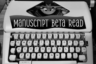 beta read your fiction manuscript