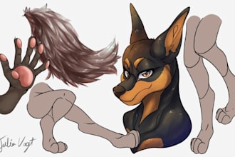 do vrchat furry avatar 3d vrchat avatar fursona vrc furry nsfw avatar vr avatar