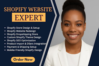shopify store shopify website shopify droppshipping website redesign shopify