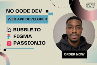 design bubble io membership website, web app and passion io course app