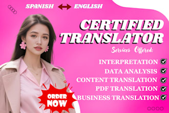 translate your spanish and english documents or pdfs precisely