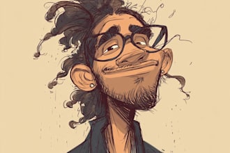 draw a caricature of you a friend or a loved one