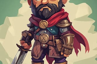 draw 2d game character or 2d game character