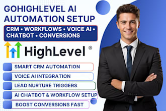 setup gohighlevel ai automation CRM workflow ghl voice ai chatbot conversion ai