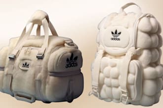 design high quality realistic 3d hand bag design for brand and collections