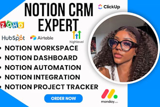 notion template notion dashboard workspace notion automation notion integration
