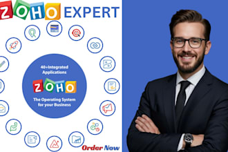 build or fix your zoho CRM and zoho one system for automation and growth