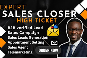 close a deals for sales, sales closer expert win a contract, salesperson, leads