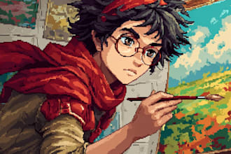 create pixel art sprites and animations