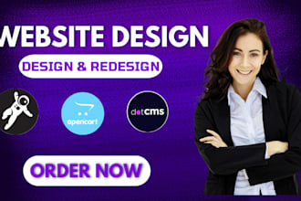 build opencart, grav, or dotcms website and fix ecommerce store issues fast