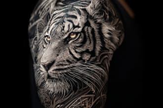 make an awesome custom lettering tattoo design sketch