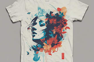 create unique clothing design tshirt design