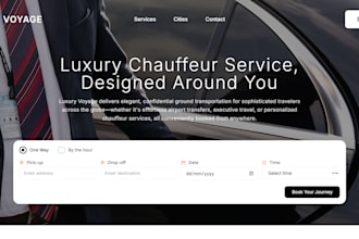 taxi booking, taxi booking website, chauffeur website, limousine website