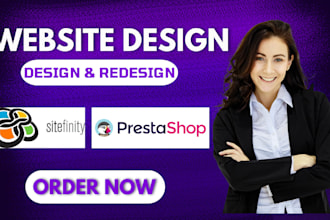 build prestashop or sitefinity store, fix errors, customize your ecommerce site