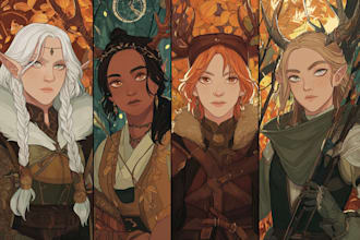 do fantasy and fantasy character design