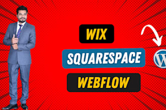 clone, or migrate your wix, webflow, or squarespace website to wordpres