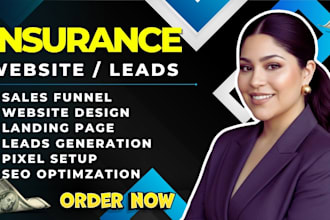 life insurance insurance website insurance leads life insurance leads ads setup
