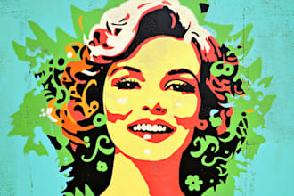 make modern multi layer stencil for street artists
