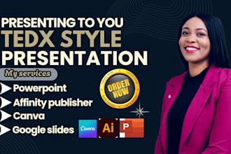 do tedx style design with keynote powerpoint affinity publisher presentation