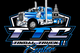 design unique truck logo for your company