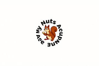 design wonderful squirrel tail logo with express delivery