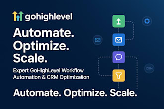 gohighlevel expert ghl sales funnel ghl workflow automation ghl crm optimization