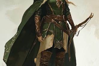 dnd, fantasy character and dnd character