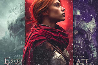 design best selling fantasy book cover for you