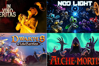 design steam capsule artwork, steam game art game banner, steam page, steam logo