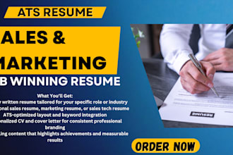 craft professional resume writing sales resume marketing resume CV cover letter