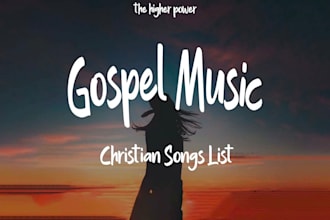 do organic gospel christian music promotion on music playlist curators