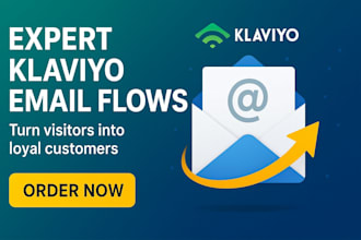 setup shopify klaviyo flows design shopify omnisend email marketing automation