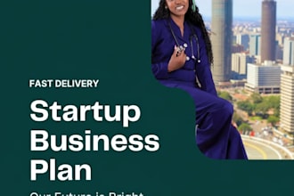 write a complete business plan with financial projections