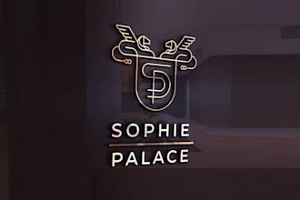 design beautiful hotel modern logo