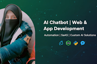 build ai powered websites, mobile apps, and software solutions as fullstack dev