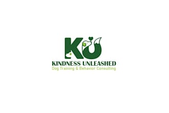 design unique dog training business logo