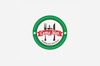 design aesthetics classic restaurant logo