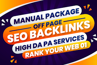provide seo mix backlinks package for top google ranking super fast