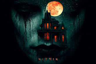 design fantasy, sci fi, horror and dystopian book cover art