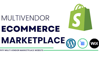 multi vendor ecommerce marketplace wix wordpress shopify multivendor marketplace